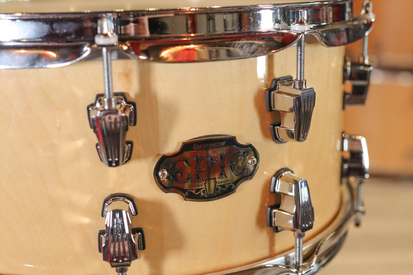 Ludwig 14x7 Epic Series "Brick" 20 Ply Birch Snare Drum
