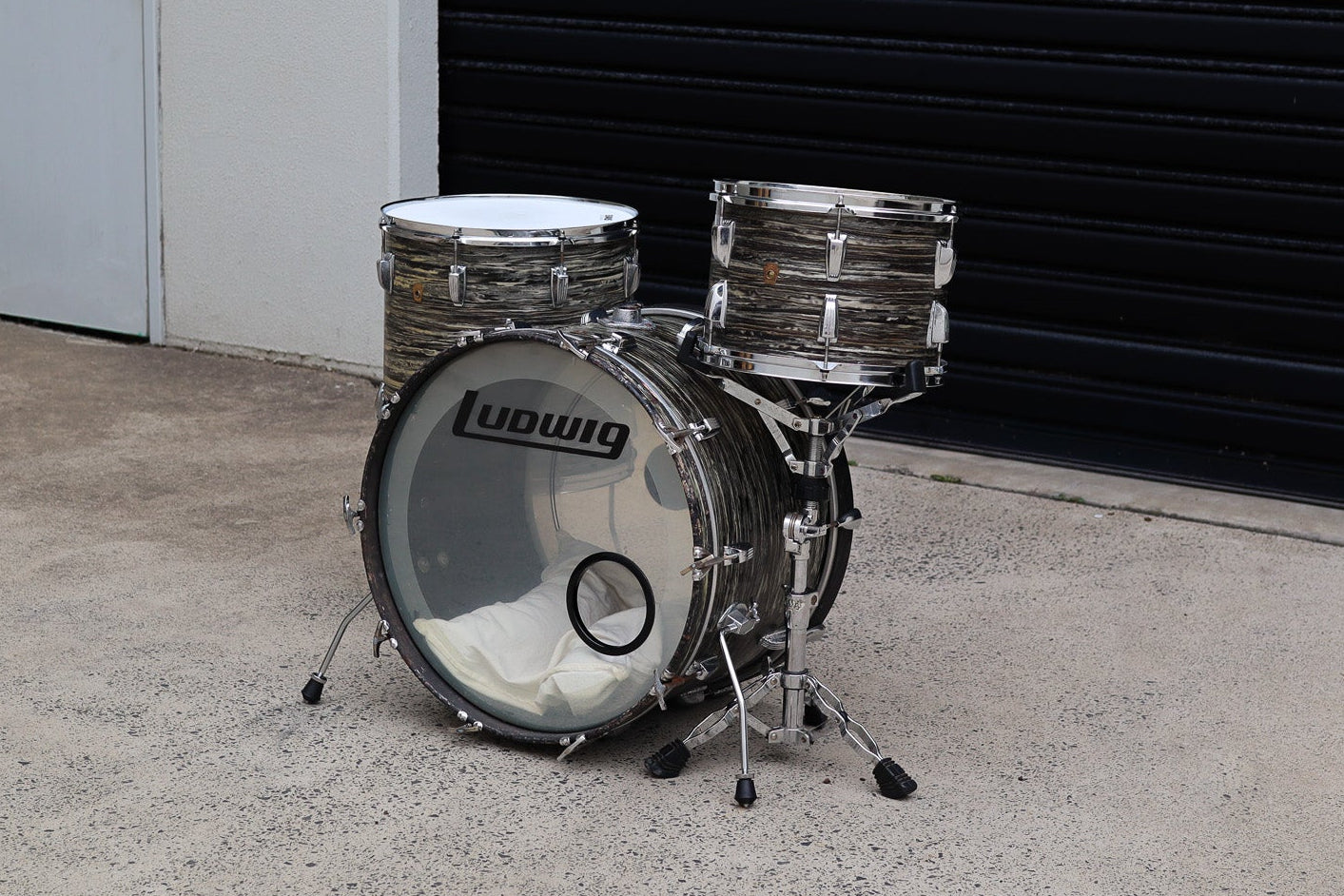 1960s Ludwig 3 Ply Drum Kit
