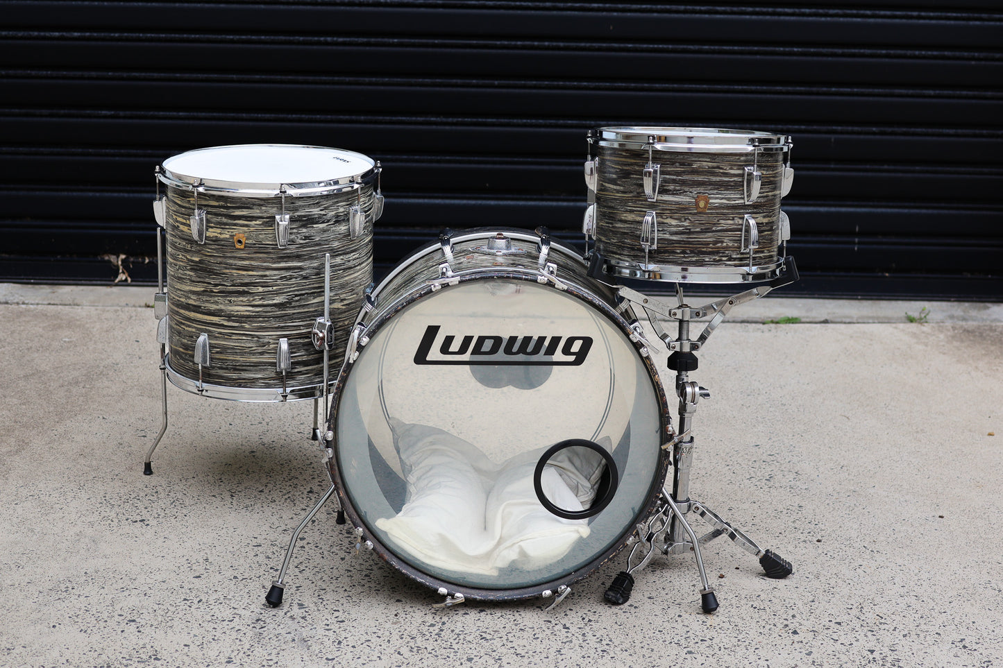 1960s Ludwig 3 Ply Drum Kit
