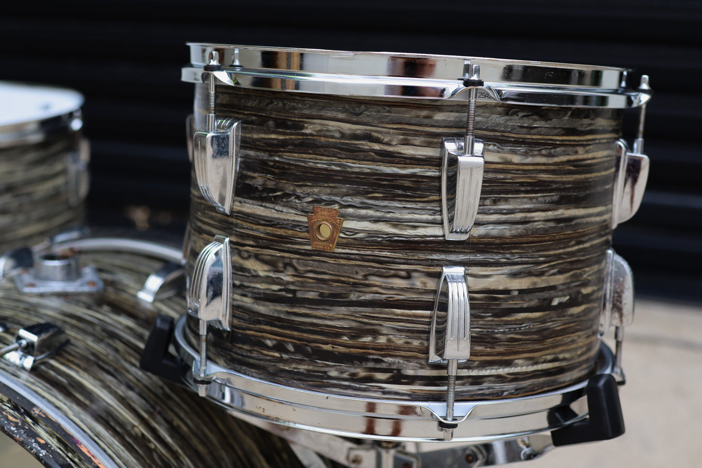 1960s Ludwig 3 Ply Drum Kit