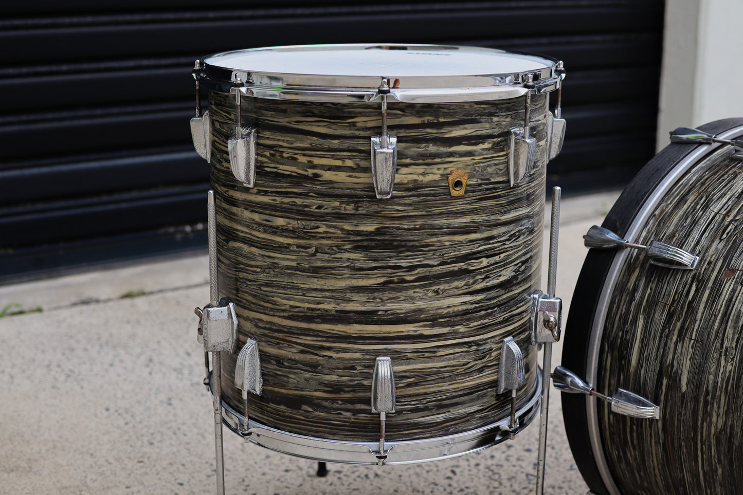 1960s Ludwig 3 Ply Drum Kit