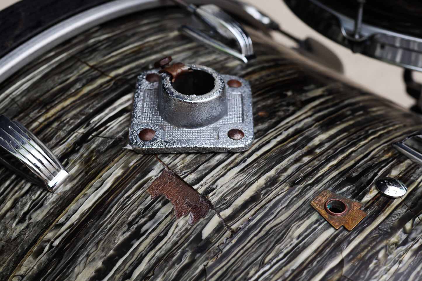 1960s Ludwig 3 Ply Drum Kit