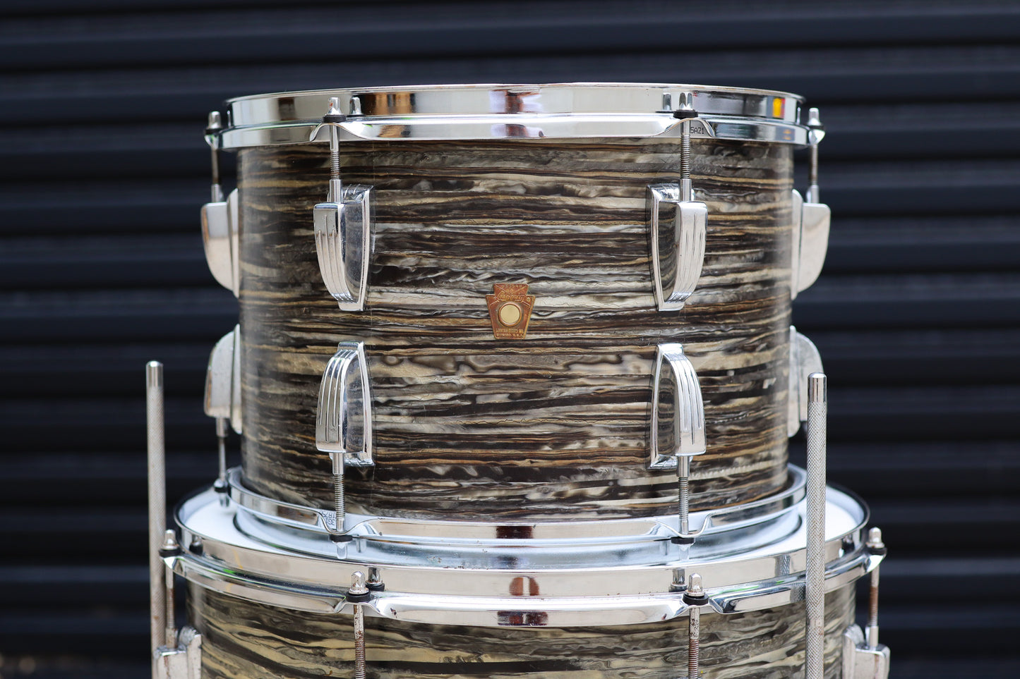 1960s Ludwig 3 Ply Drum Kit