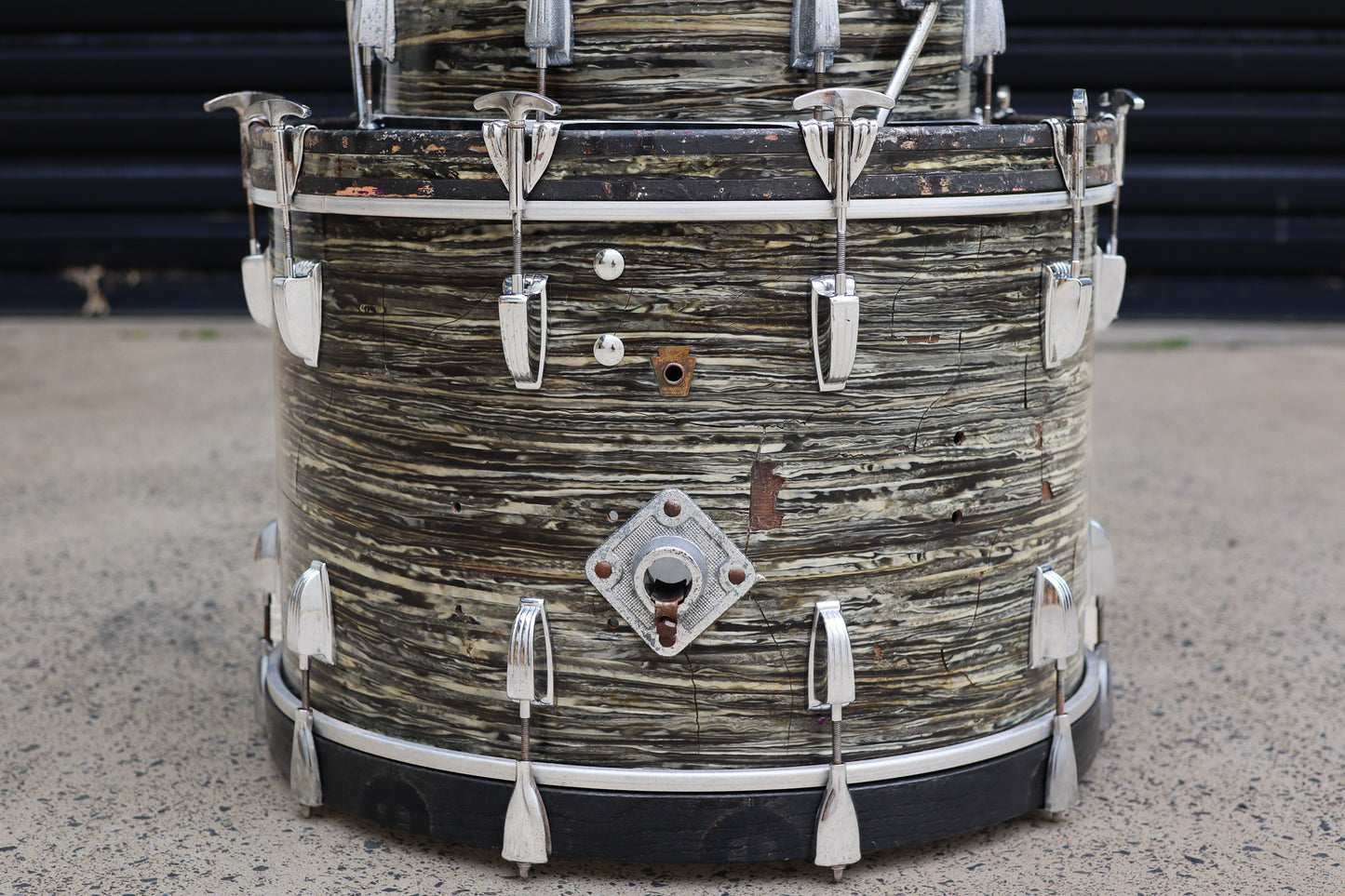 1960s Ludwig 3 Ply Drum Kit